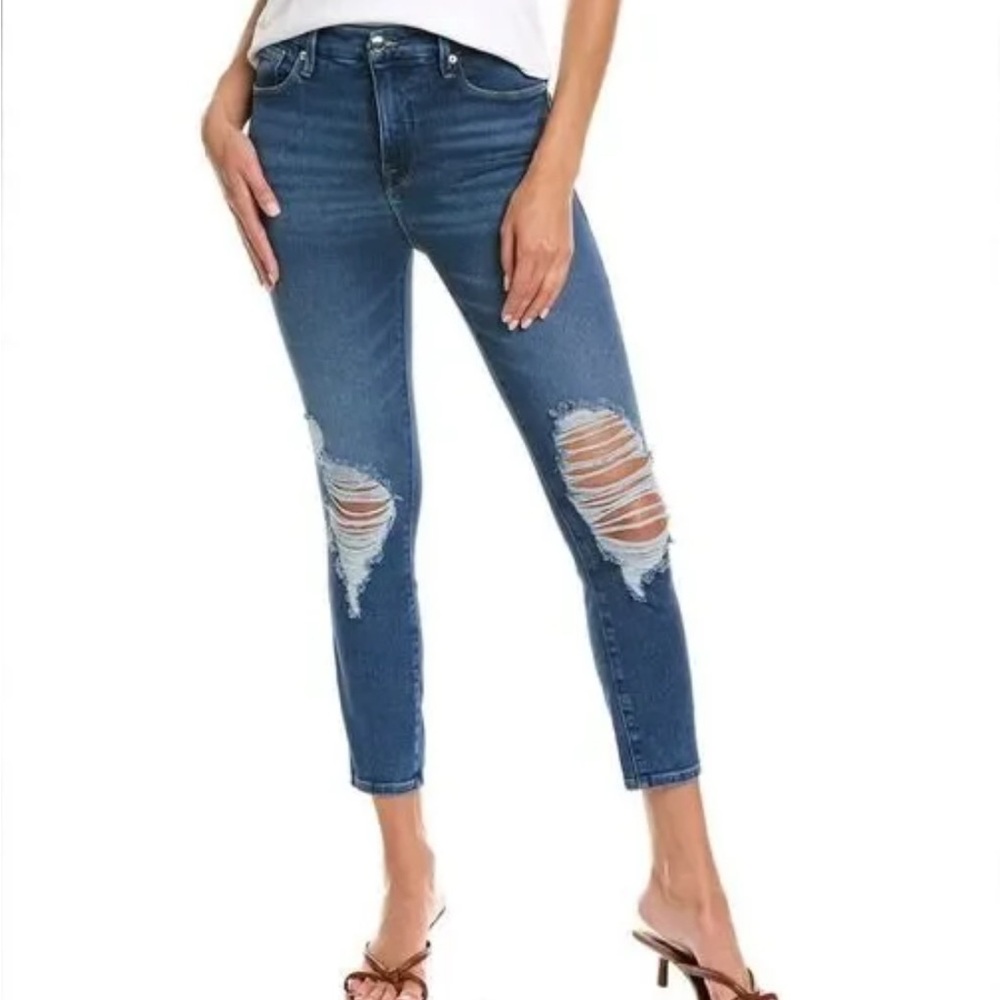 NWT Good American Good Waist Crops $159 Size 4 - 27